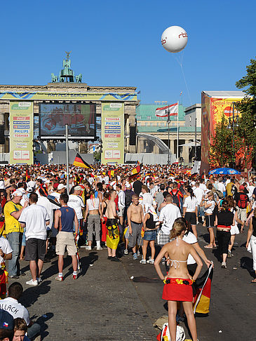 Fotos Fanmeile am Brandenburger Tor