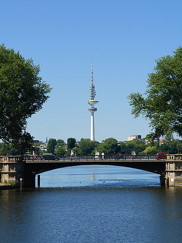 Fotos Schwanenwikbrücke und Heinrich-Hertz-Turm | Hamburg