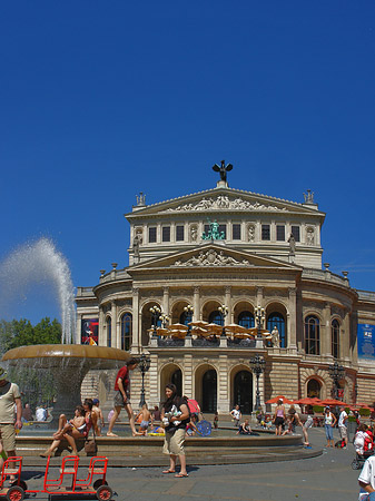 Fotos Alte Oper mit Opernplatz