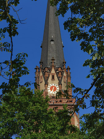 Spitze der Deutschherrenkirche Fotos