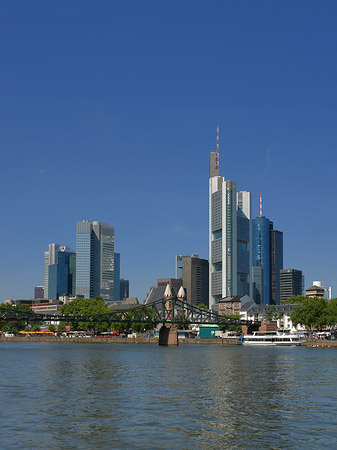 Skyline von Frankfurt Fotos