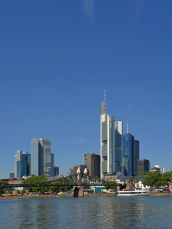 Foto Skyline von Frankfurt - Frankfurt am Main