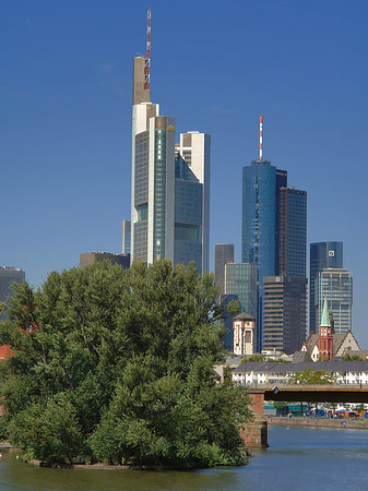 Skyline von Frankfurt Fotos