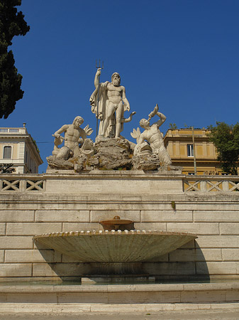 Neptun an der Piazza