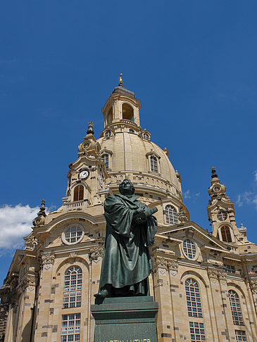 Frauenkirche und Lutherdenkmal