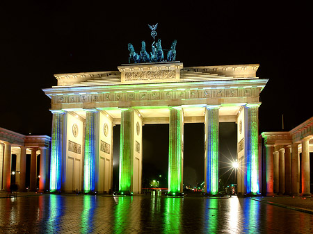 Foto Brandenburger Tor bei Nacht