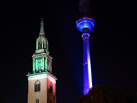 Foto Marienkirche und Fernsehturm