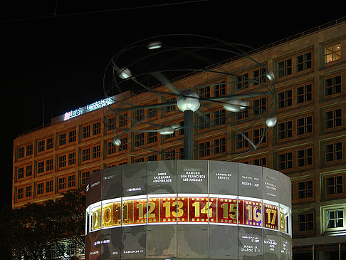 Fotos Weltzeituhr am Alexanderplatz