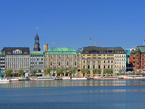 Alster Pavillon und Binnenalster Fotos