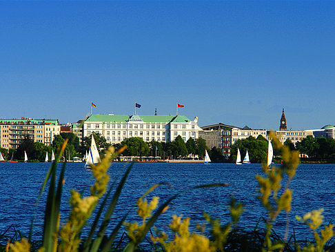 Fotos Blick nach Osten von der Außenalster