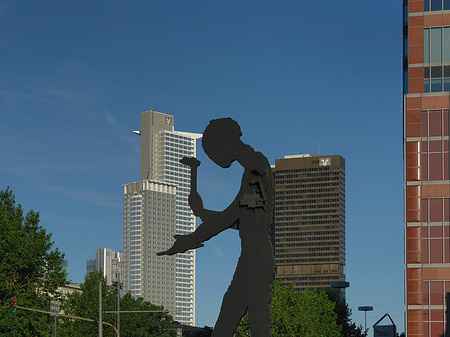 Foto Hammering Man - Frankfurt am Main