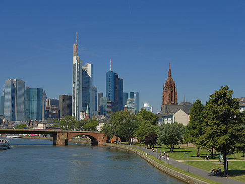 Foto Blick von Obermainbrücke - Frankfurt am Main