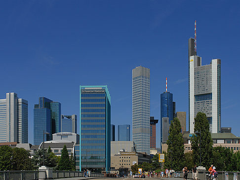 Skyline von Frankfurt Foto 