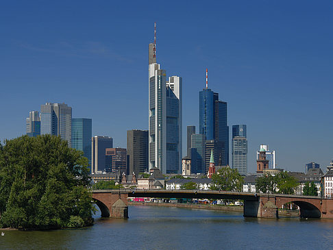 Skyline von Frankfurt Fotos