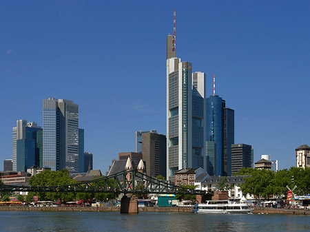 Skyline von Frankfurt Foto 