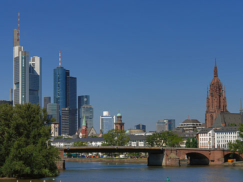 Foto Skyline von Frankfurt - Frankfurt am Main