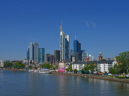 Skyline von Frankfurt Fotos