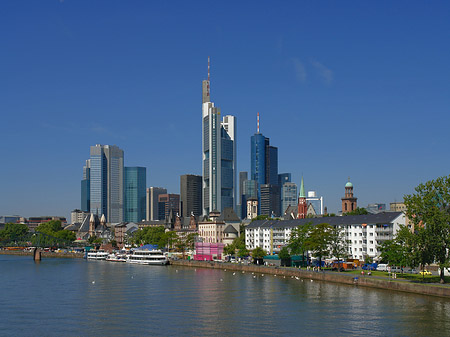 Skyline von Frankfurt Foto 