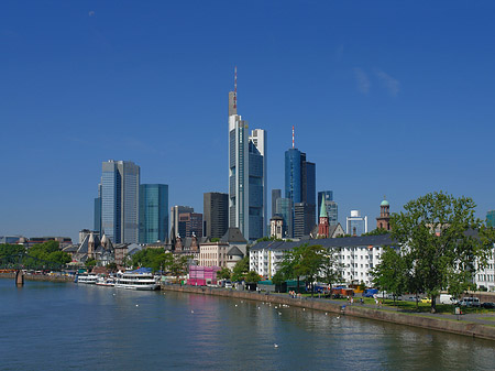 Foto Skyline von Frankfurt - Frankfurt am Main