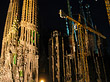 Fotos Sagrada Familia bei Nacht