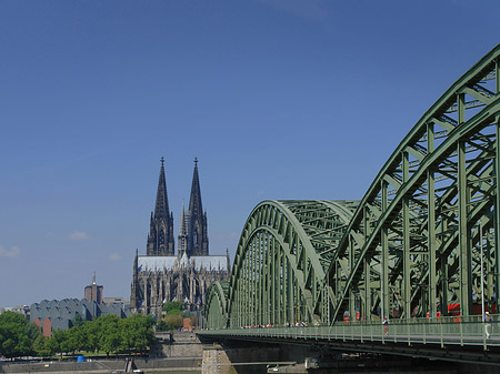 Fotos Hohenzollernbrücke beim Kölner Dom | Köln