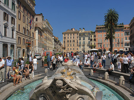 Barcaccia Brunnen Foto 