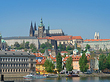 Foto Blick auf die Burg - Prag